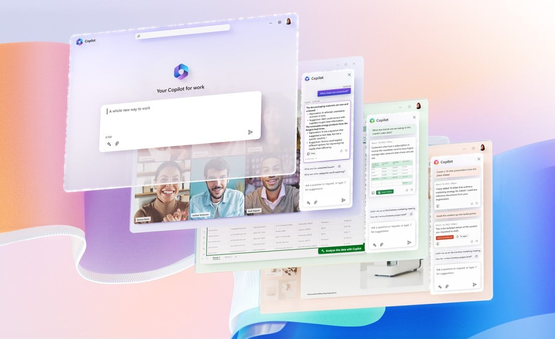 תצוגה של Copilot בעת גישה מדפדפן Microsoft Edge